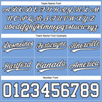 Custom Light Blue White-Black Authentic Basketball Shorts photo 3