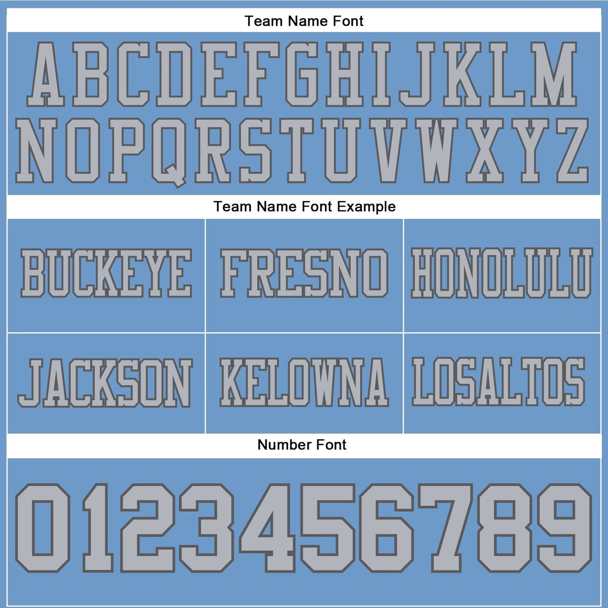Custom Light Blue Gray-Steel Gray Authentic Football Jersey photo 3