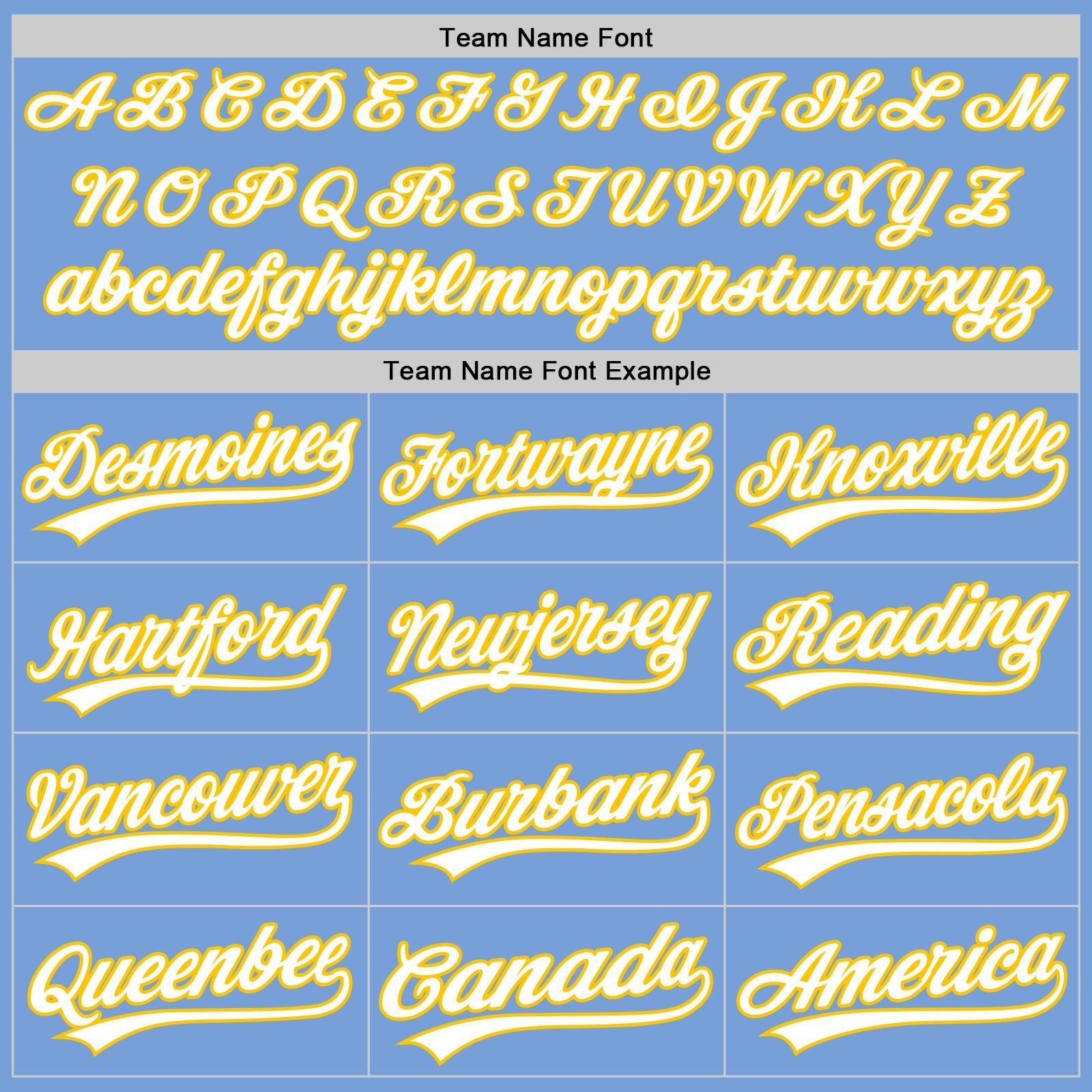 Custom Stitched Light Blue White-Yellow Baseball Pullover Sweatshirt Hoodie photo 2