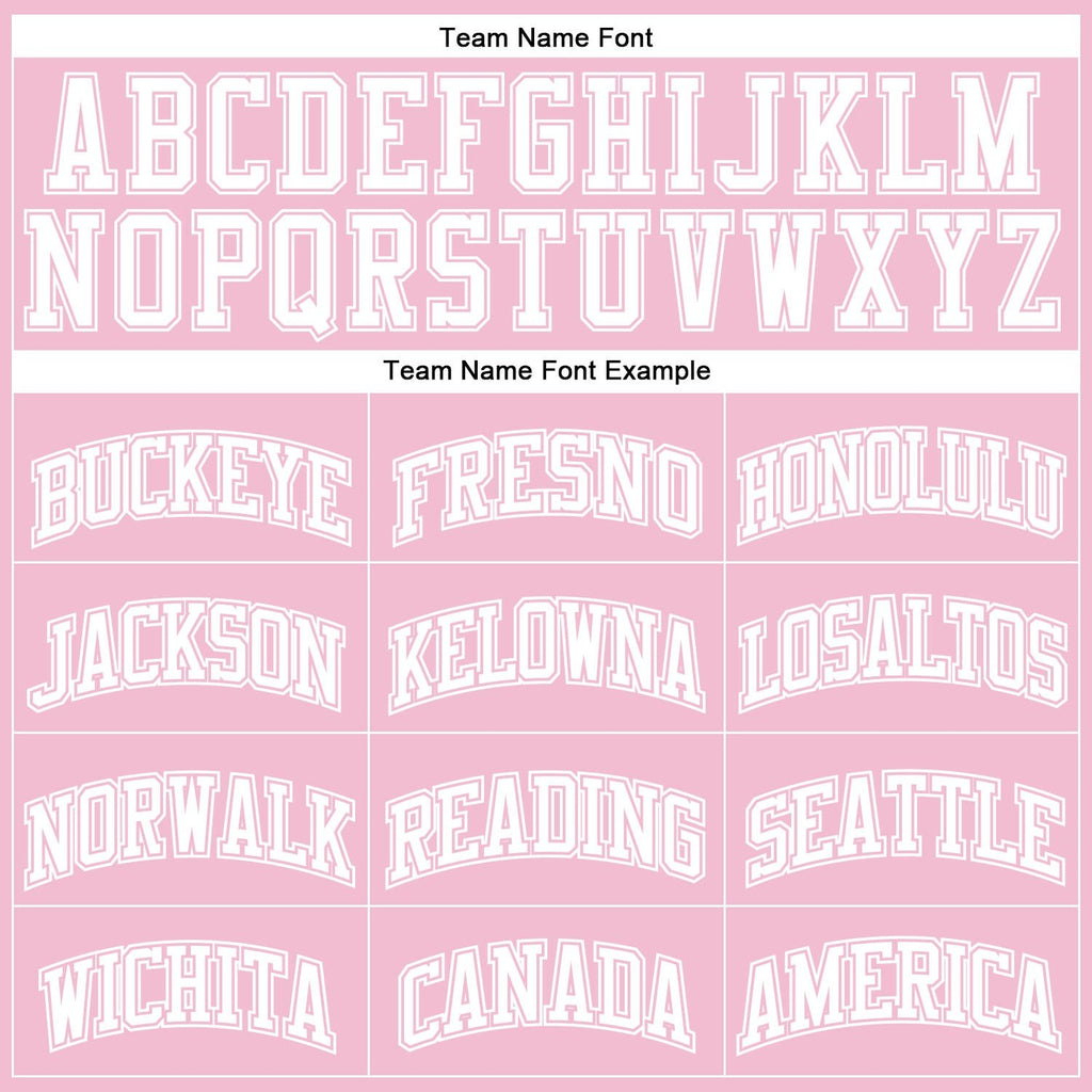 Custom Light Pink White Authentic Throwback Basketball Jersey photo 3