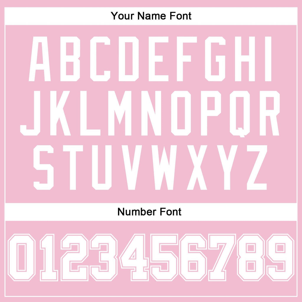 Custom Light Pink White Authentic Throwback Basketball Jersey photo 4