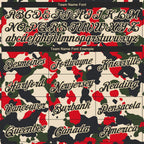 Custom Camo Black-Cream Salute To Service Long Sleeve Performance T-Shirt photo 2