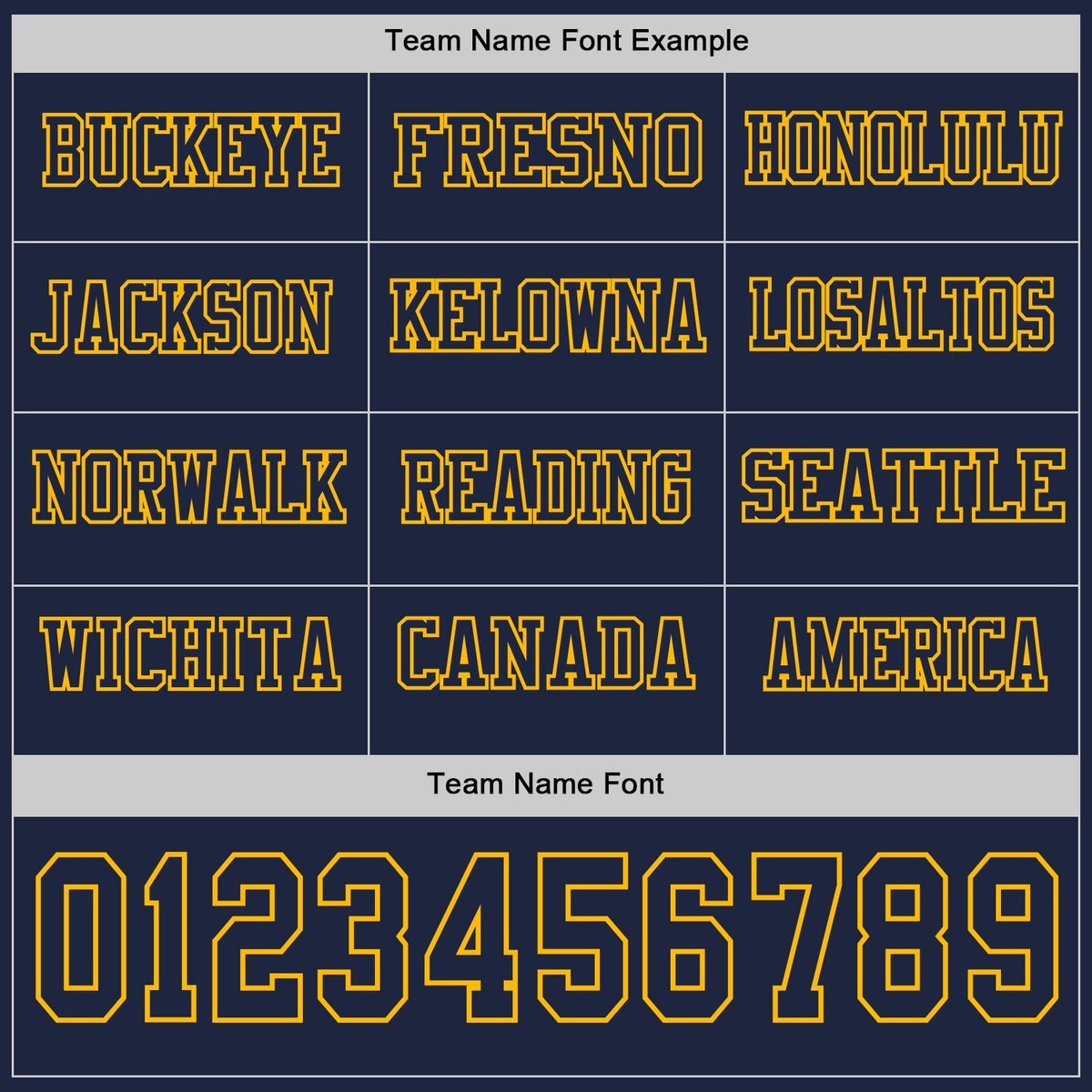 Custom Navy Gold Long Sleeve Authentic Football Jersey photo 2