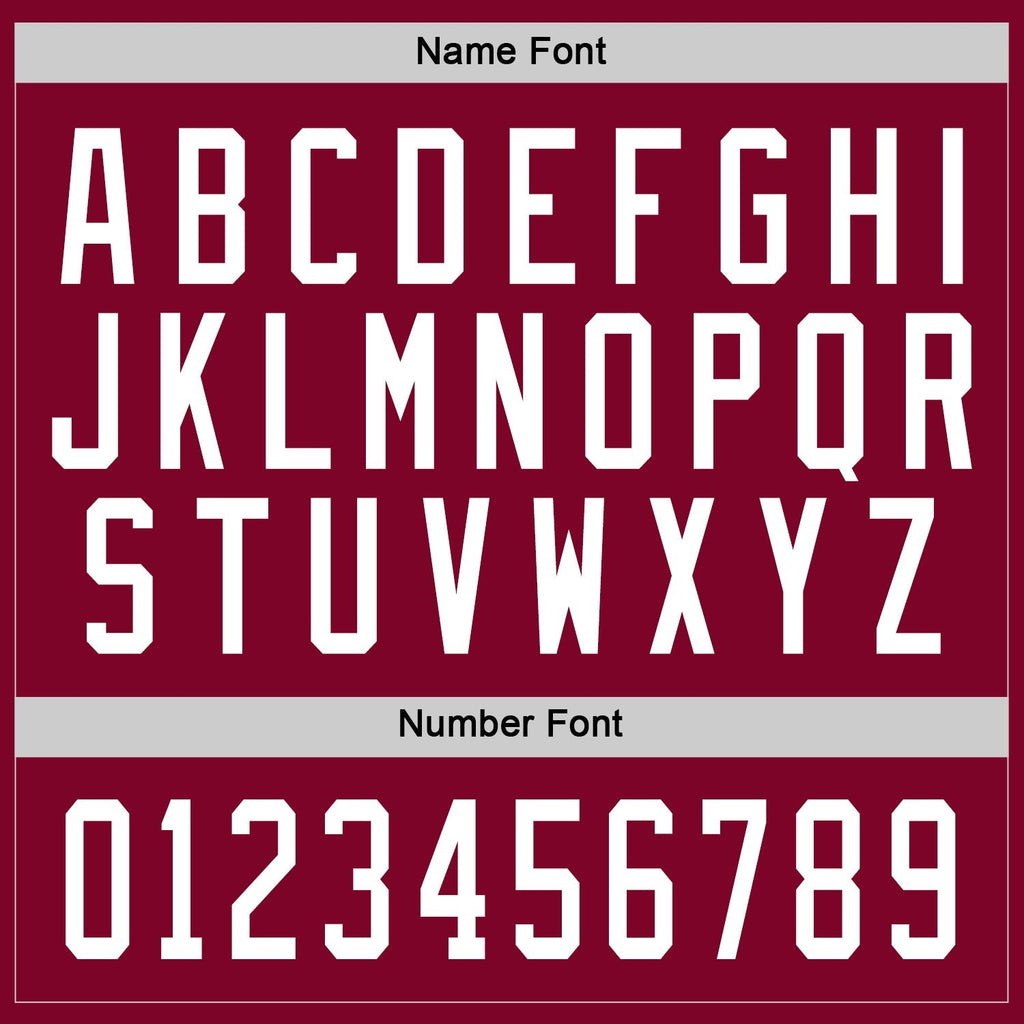 Custom Maroon White Hockey Jersey photo 2