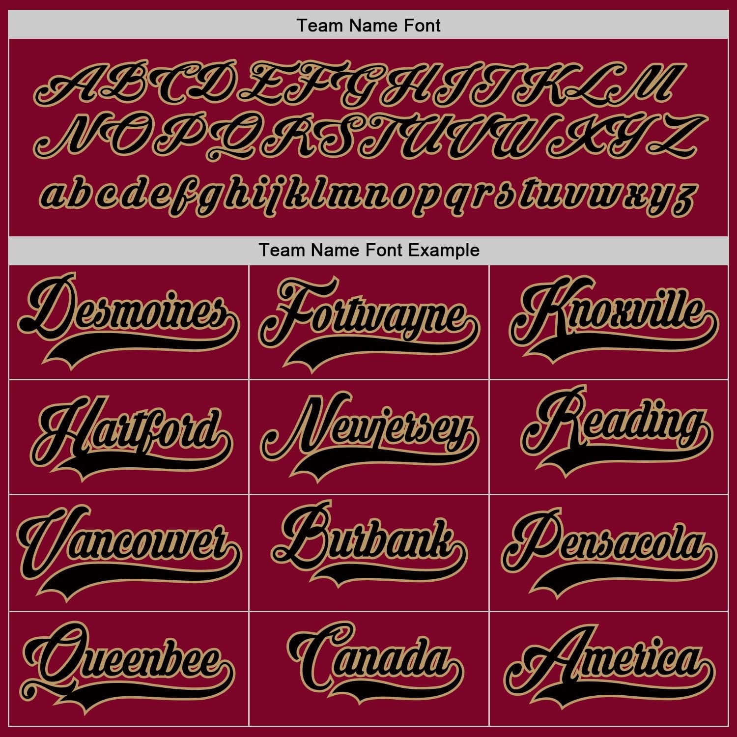 Custom Maroon Black-Old Gold Hockey Jersey photo 3