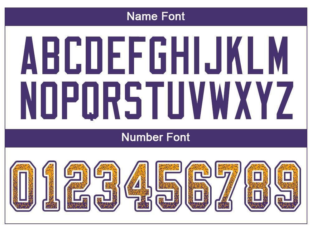 Custom Gold Purple-White Drift Fashion Football Jersey photo 2