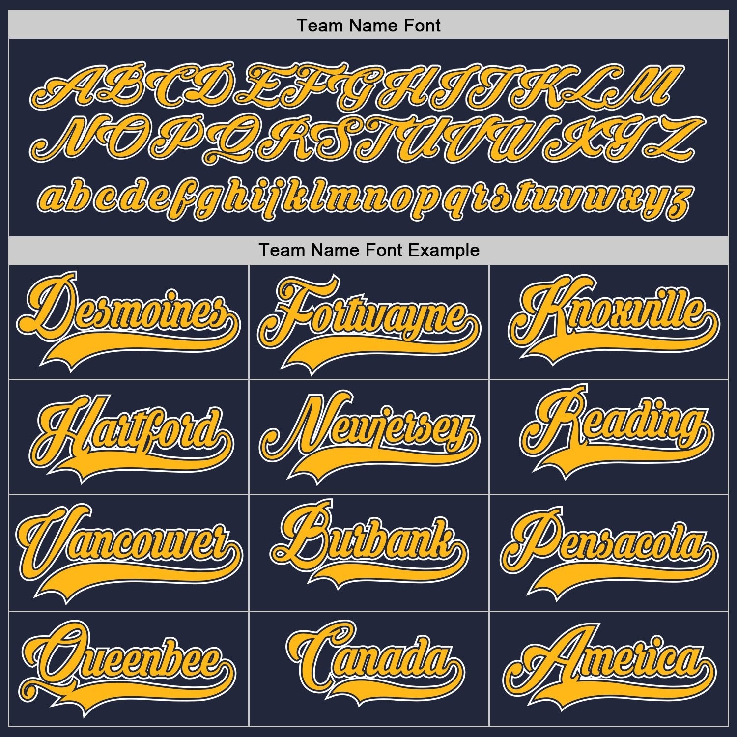 Custom Navy Gold-White Hockey Jersey photo 5