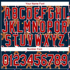 Custom Stitched Navy Red-White Christmas 3D Sports Pullover Sweatshirt Hoodie photo 5
