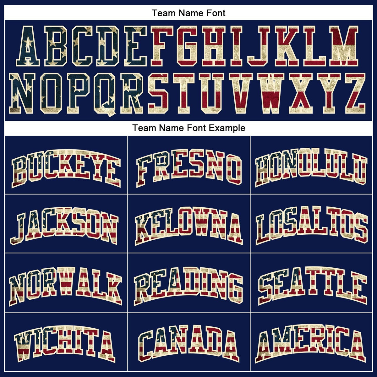 Custom Navy White Pinstripe Vintage USA Flag Cream-Red Authentic Basketball Jersey photo 3