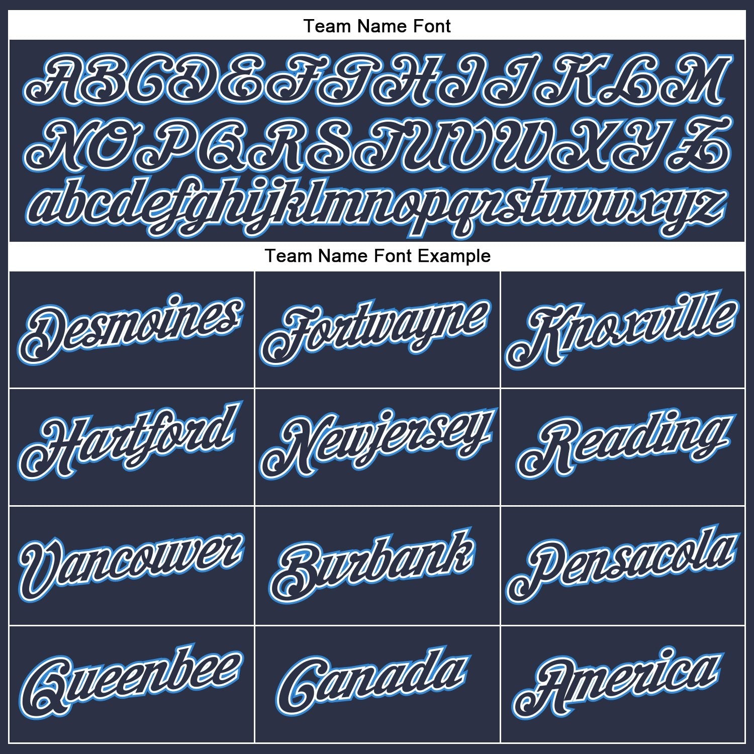 Custom Navy Powder Blue-White Performance T-Shirt photo 2