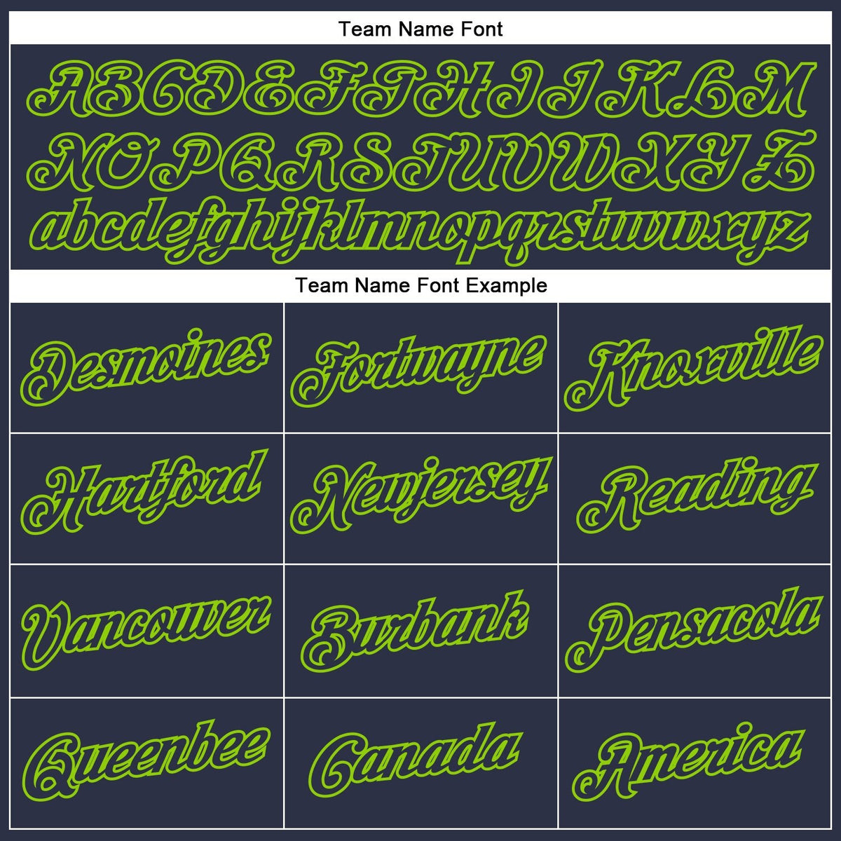 Custom Navy Neon Green Performance T-Shirt photo 2