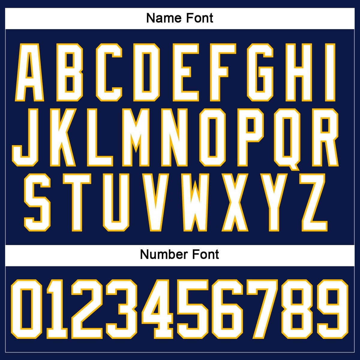 Custom Navy White-Gold Hockey Lace Neck Jersey photo 3