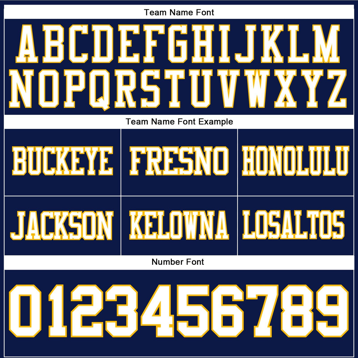 Custom Navy White-Gold Authentic Football Jersey photo 4