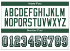 Custom White Grass Green-Black Drift Fashion Football Jersey photo 3