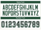 Custom Black Grass Green-White Drift Fashion Football Jersey photo 4