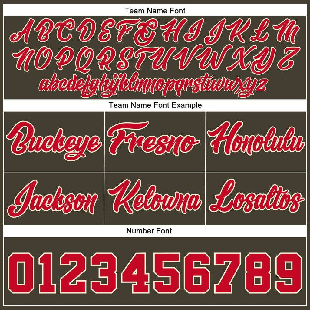 Custom Olive Red-Cream Authentic Throwback Salute To Service Basketball Shorts photo 2