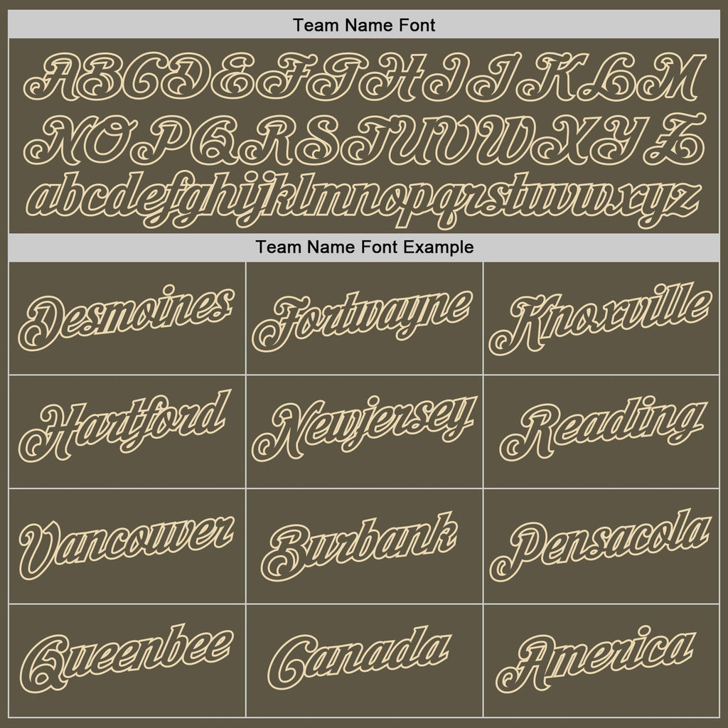Custom Stitched Olive Olive-Cream Sports Pullover Sweatshirt Salute To Service Hoodie photo 5