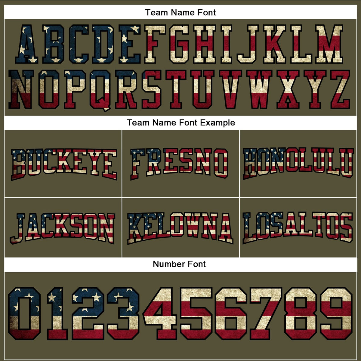 Custom Stitched Olive Vintage USA Flag Black-Cream Football Pullover Sweatshirt Salute To Service Hoodie photo 3