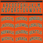 Custom Orange Black-Old Gold Performance T-Shirt photo 3