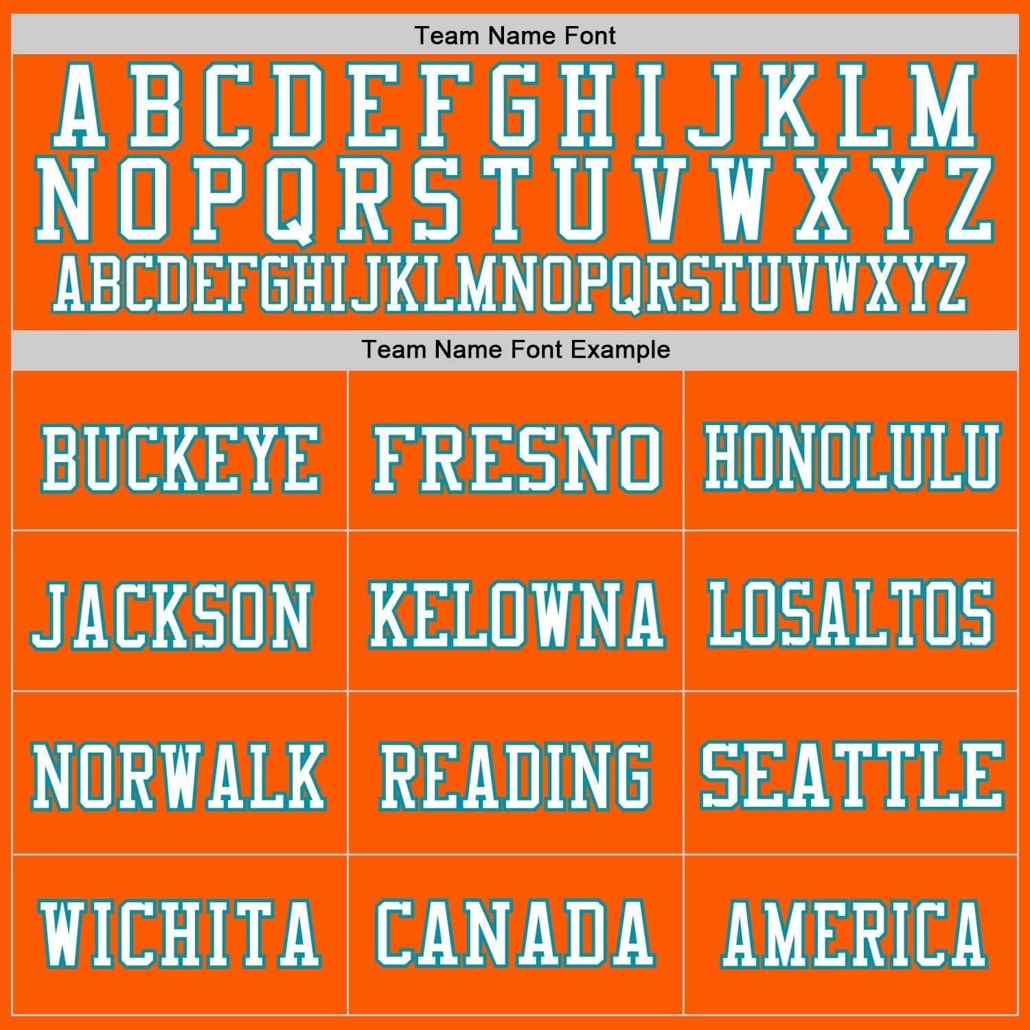 Custom Orange White-Teal Mesh Authentic Throwback Football Jersey photo 1