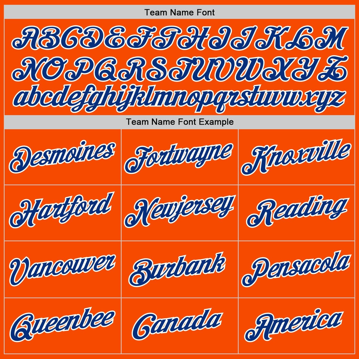 Custom Orange Royal-White Performance T-Shirt photo 2