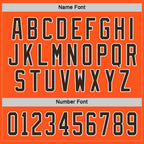 Custom Orange Brown-White Hockey Jersey photo 3