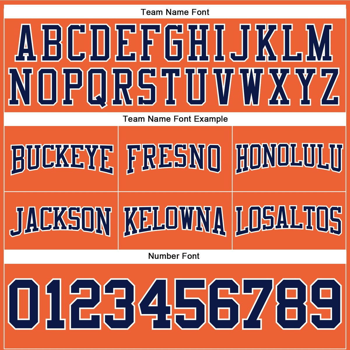 Custom Stitched Orange Navy-White Football Pullover Sweatshirt Hoodie photo 2