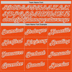 Custom Orange Orange-Gray Performance T-Shirt photo 1