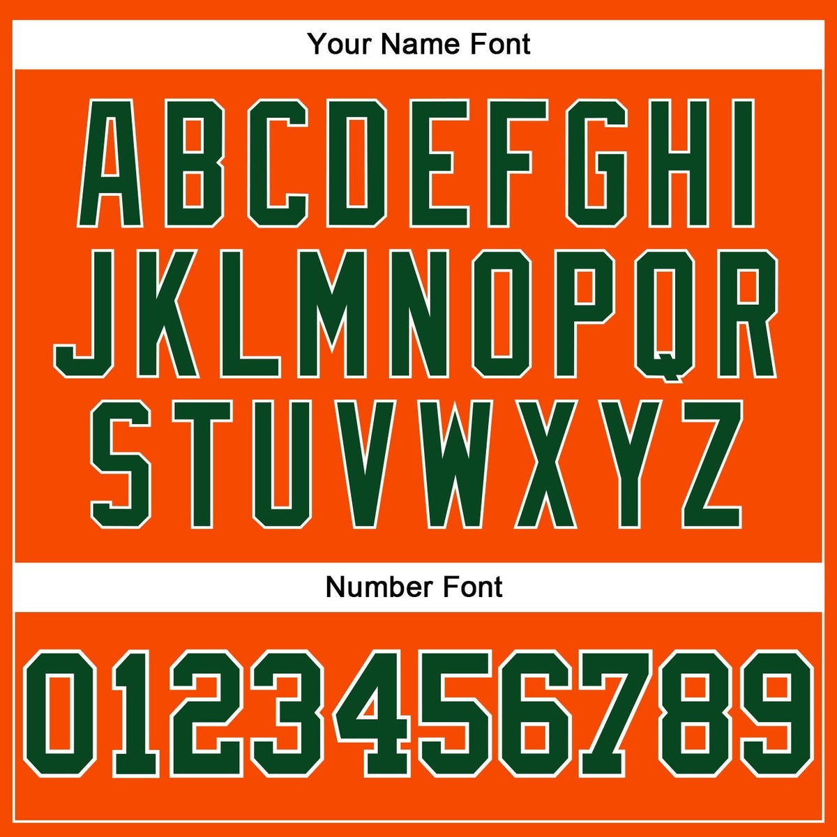 Custom Orange Green-White Authentic Throwback Basketball Jersey photo 3