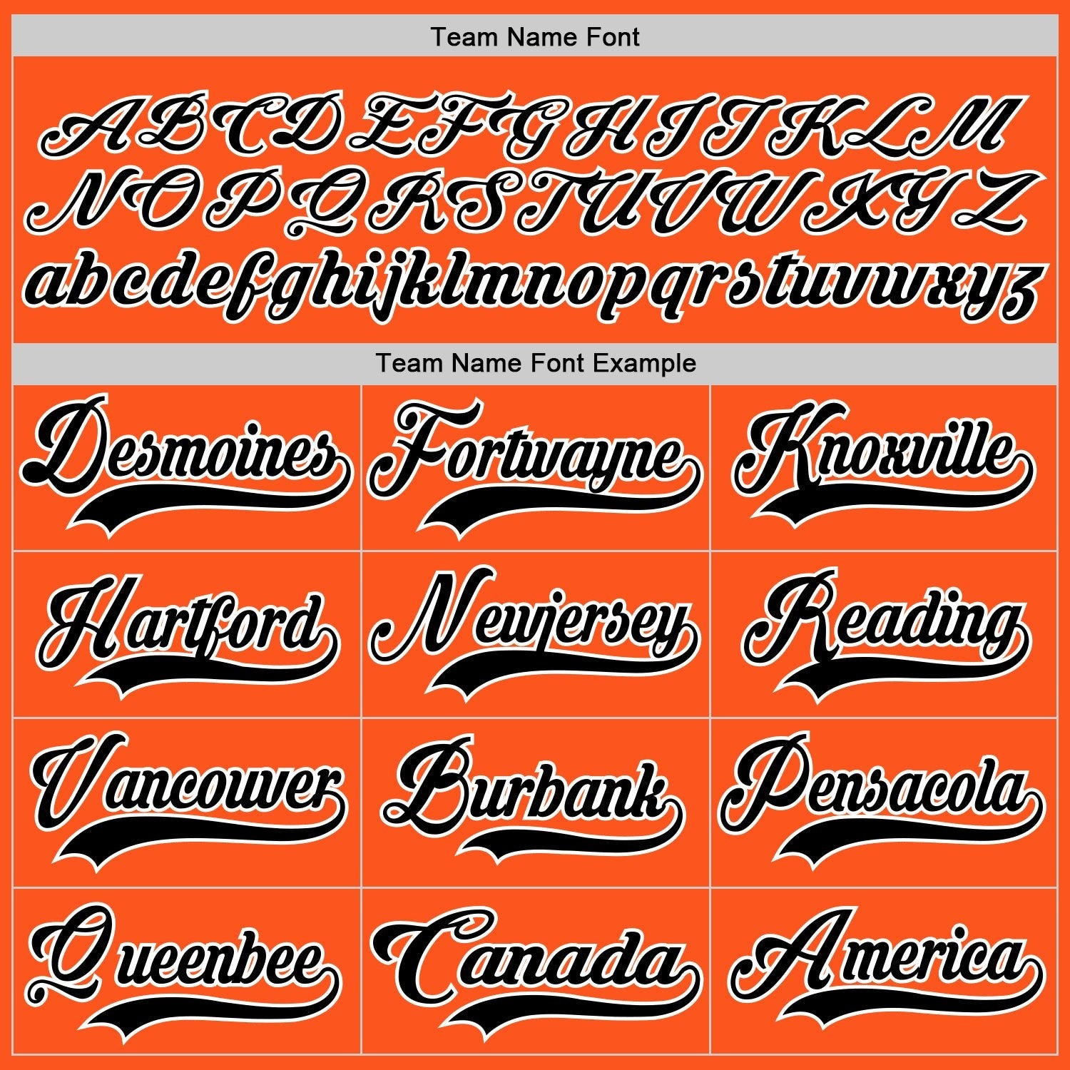 Custom Orange Black-White Hockey Jersey photo 3