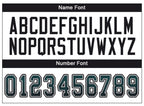 Custom Midnight Green Black-White Drift Fashion Football Jersey photo 4
