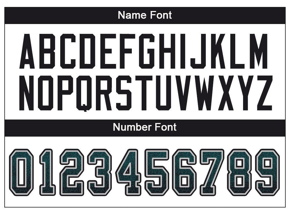 Custom Midnight Green Black-White Drift Fashion Football Jersey photo 4