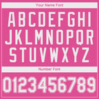 Custom Pink White Performance T-Shirt photo 2