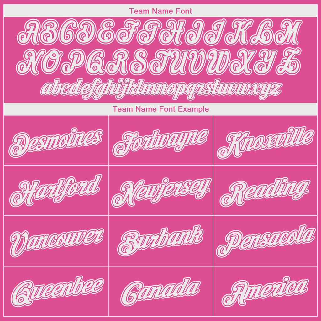 Custom Pink White Performance T-Shirt photo 3