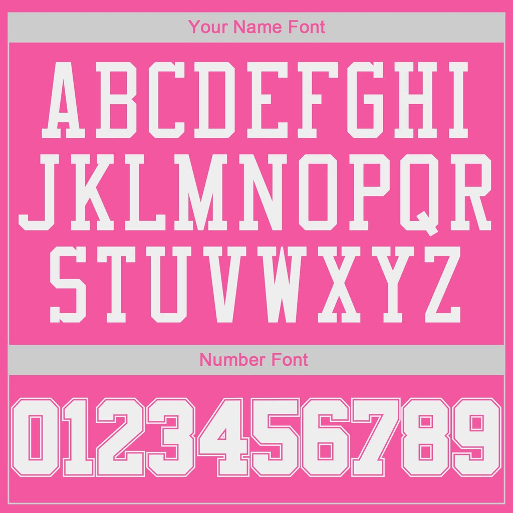 Custom Pink White-Black Authentic Throwback Basketball Jersey photo 3