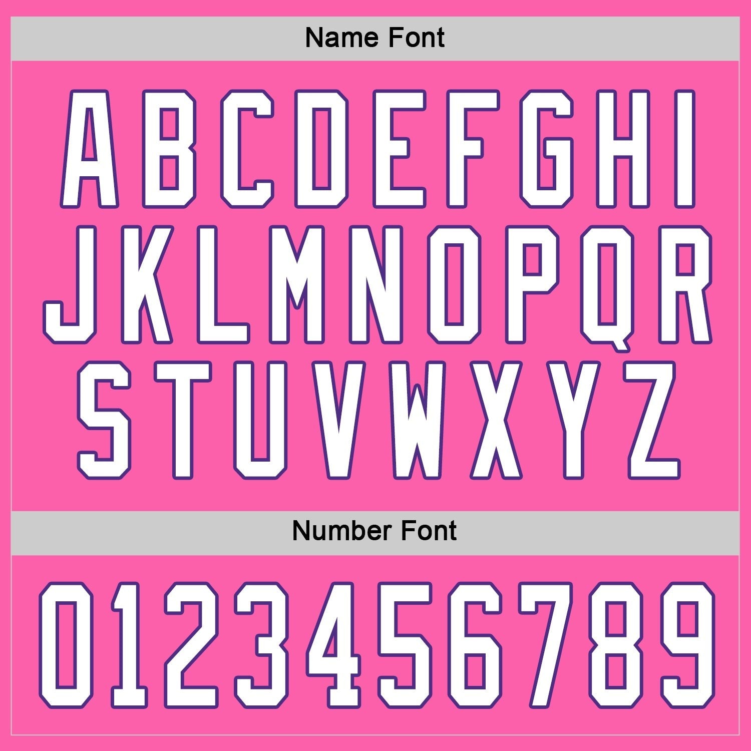 Custom Pink White-Purple Hockey Jersey photo 3