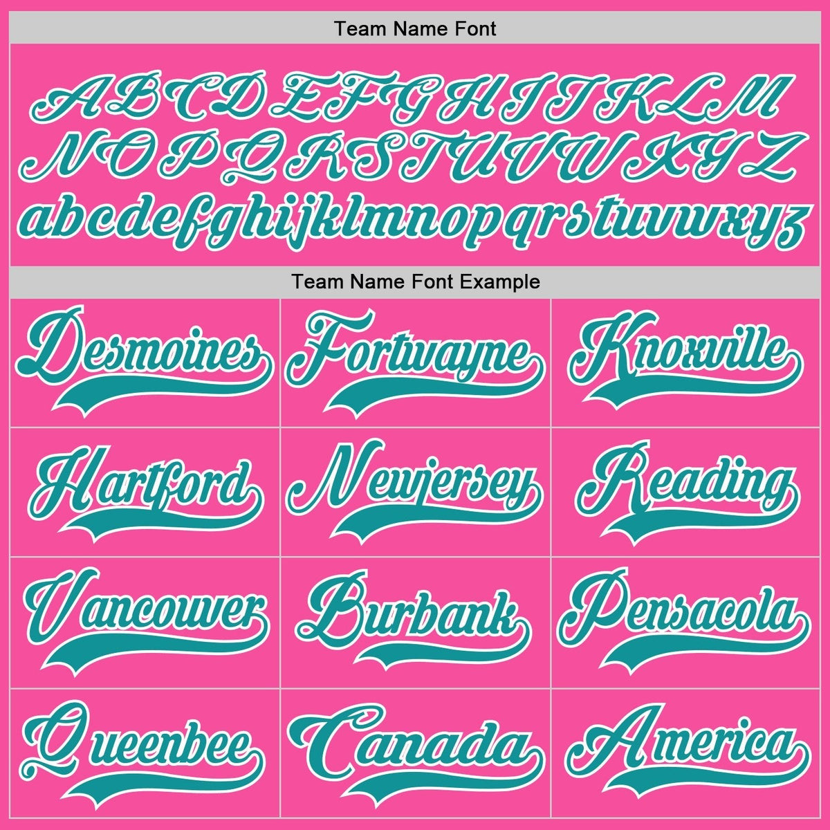 Custom Pink Teal-White Hockey Lace Neck Jersey photo 3