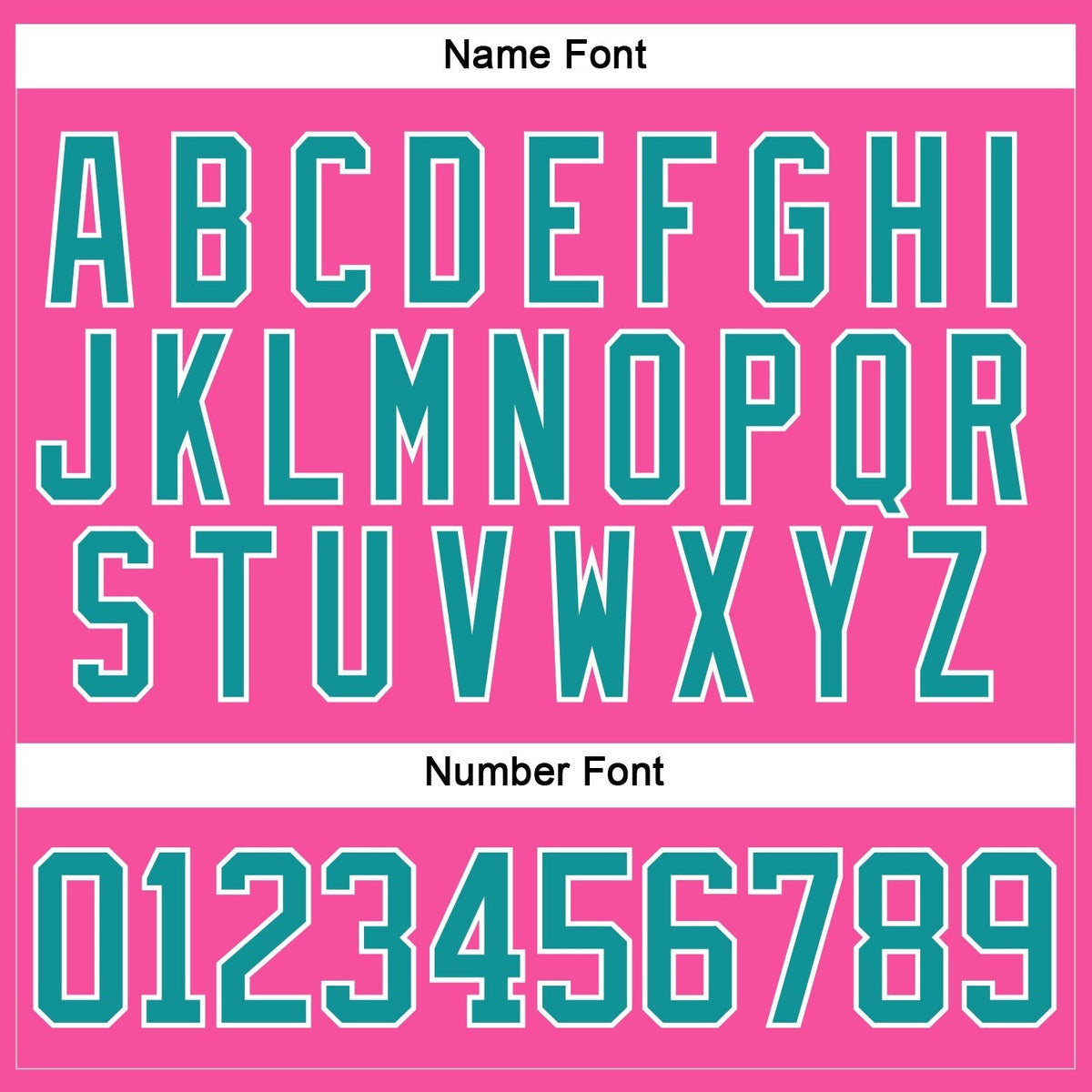 Custom Pink Teal-White Hockey Lace Neck Jersey photo 4