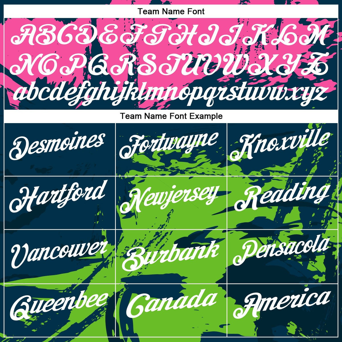 Custom Navy Pink-Aurora Green 3D Bowling Splash Ink Performance Polo Shirt photo 3
