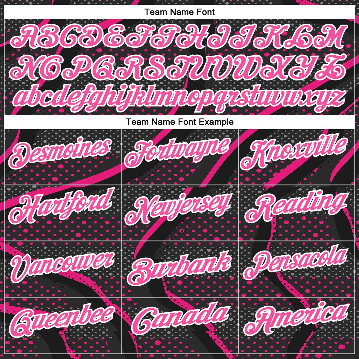 Custom Black Pink-Hot Pink 3D Bowling Dot Performance Polo Shirt photo 3