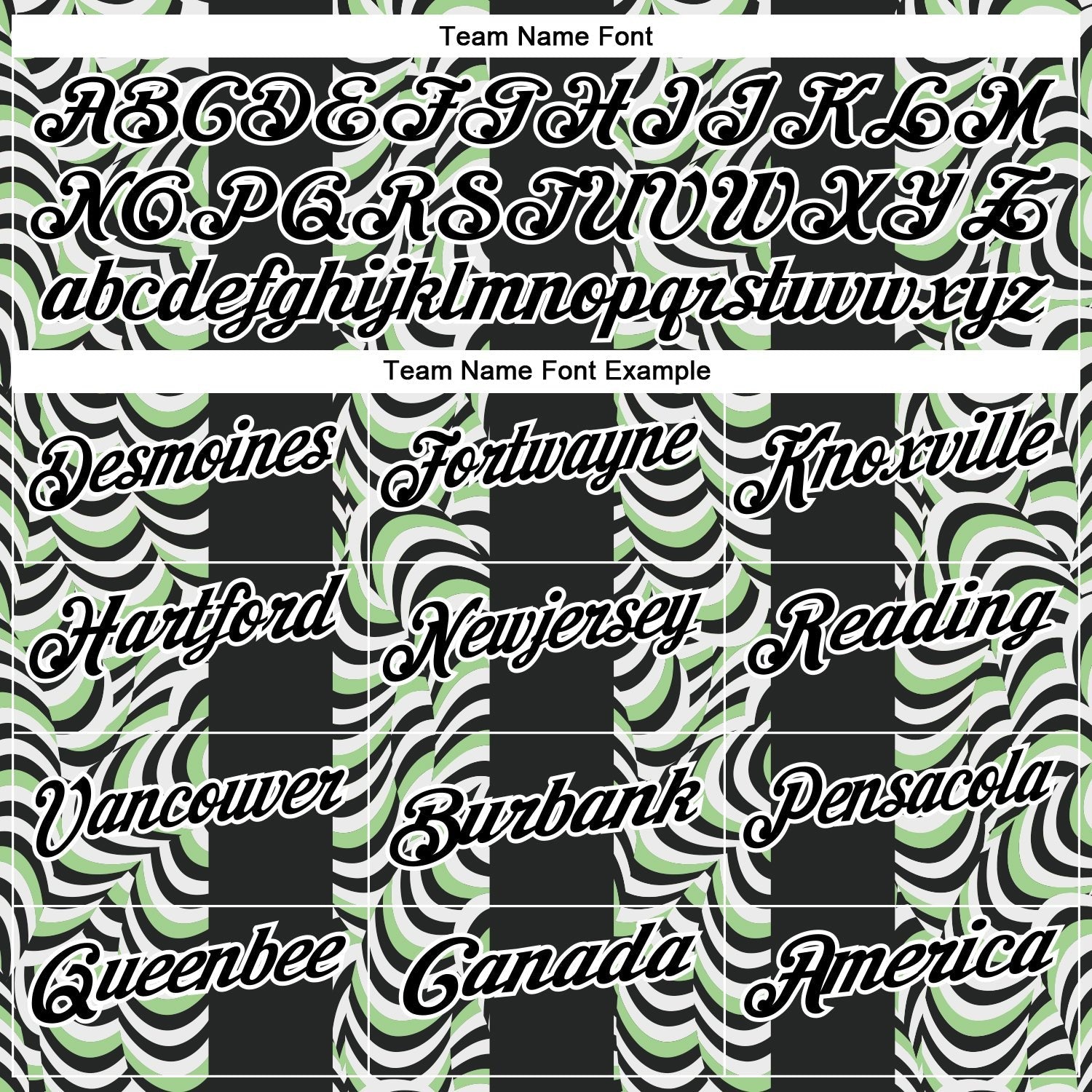 Custom Black Pea Green-White 3D Bowling Geometric Shape Performance Polo Shirt photo 3