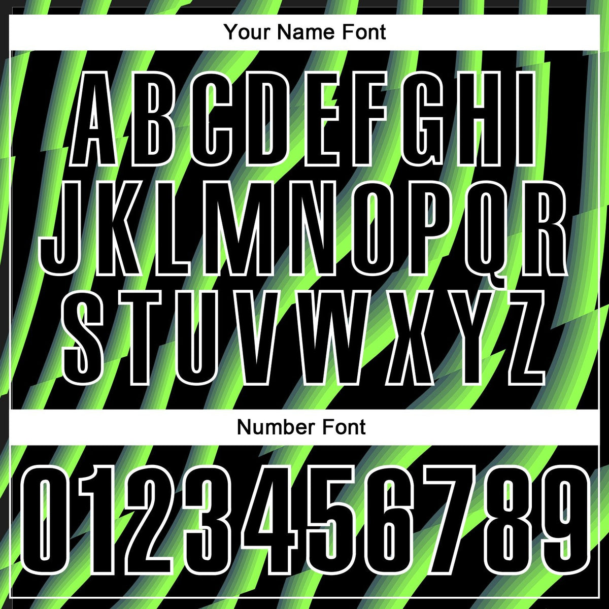 Custom Black Neon Green-White 3D Bowling Geometric Shape Performance Polo Shirt photo 5