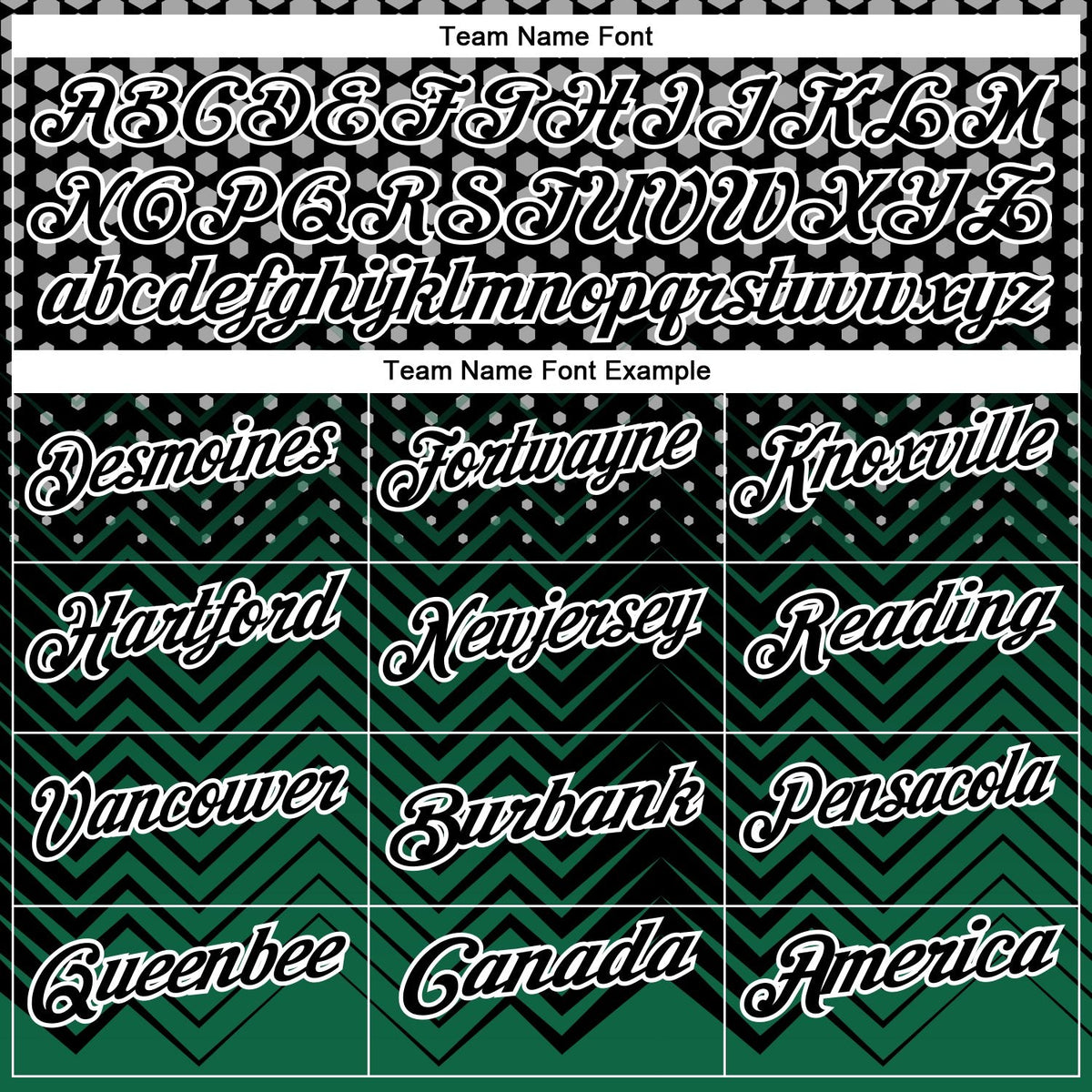 Custom Black Kelly Green-Gray 3D Bowling Geometric Shape Performance Polo Shirt photo 3