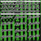 Custom Black Green-White 3D St. Patrick's Day Shamrock Performance Polo Shirt photo 3