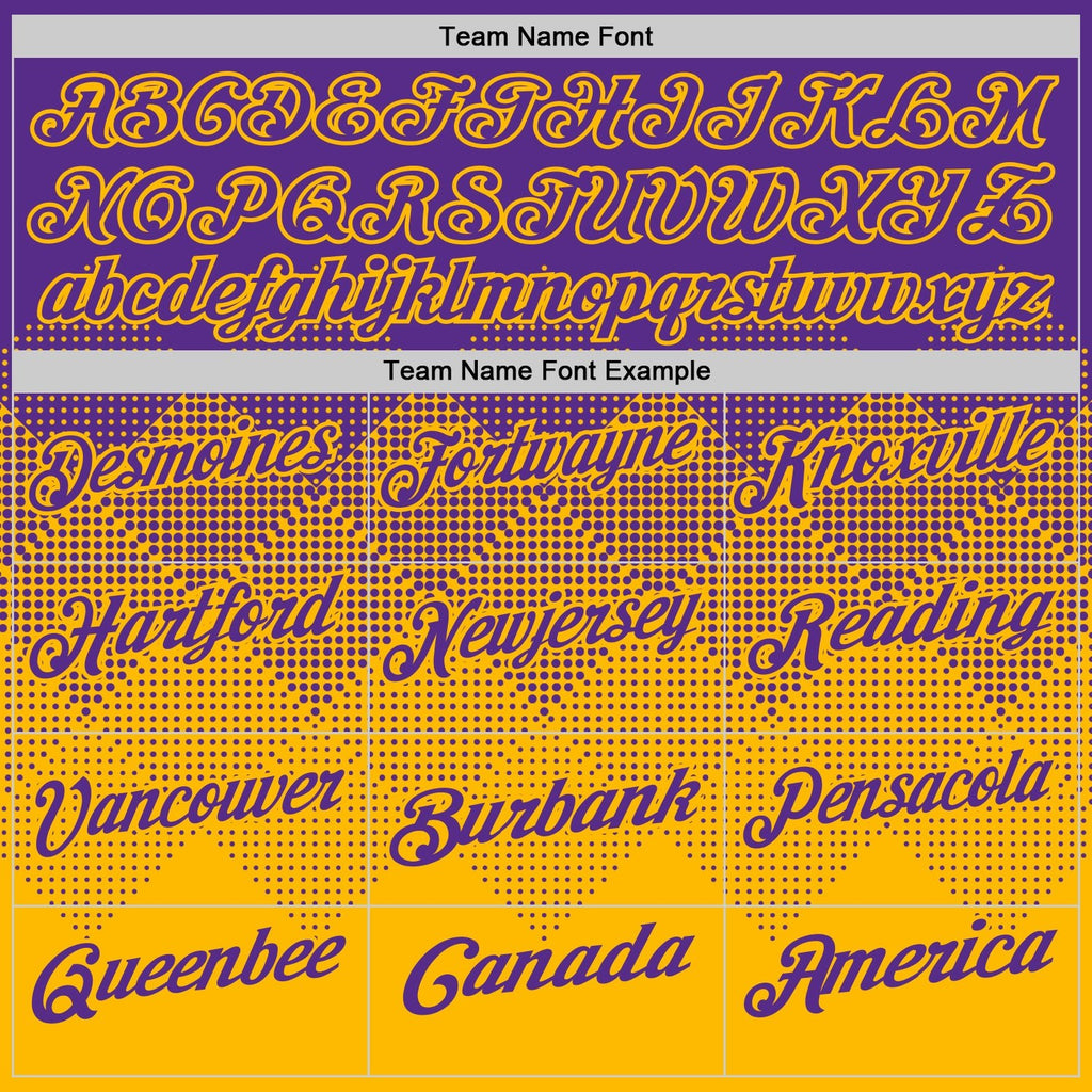 Custom Purple Gold 3D Gradient Square Shape Performance Polo Shirt photo 4