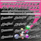 Custom Black Pink-White Billiard Balls Performance Polo Shirt photo 4