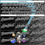 Custom Black Shadow Blue-White Billiard Balls Performance Polo Shirt photo 3