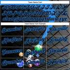 Custom Black-Powder Blue Billiard Balls Performance Polo Shirt photo 4