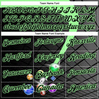 Custom Black-Pea Green Billiard Balls Performance Polo Shirt photo 3
