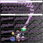 Custom Black-Light Purple Billiard Balls Performance Polo Shirt photo 3